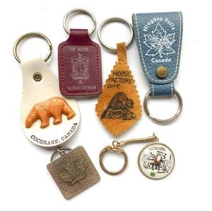 Vintage Canada🎄Saskatchewan🎄Keychain🎄ornaments